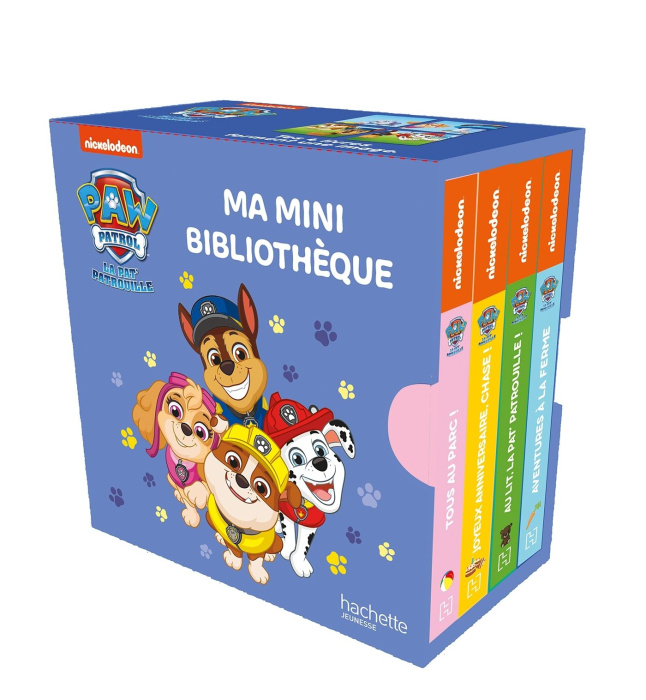 Emprunter Paw Patrol La Pat' Patrouille : Ma mini bibliothèque. Coffret en 4 volumes : Aventures à la ferme ; livre
