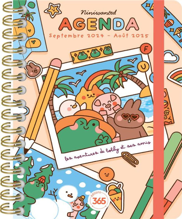 Emprunter Agenda Niniwanted. Septembre à aôut, Edition 2024-2025 livre