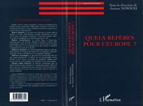 Emprunter Quels repères pour l'Europe ?. [colloque 