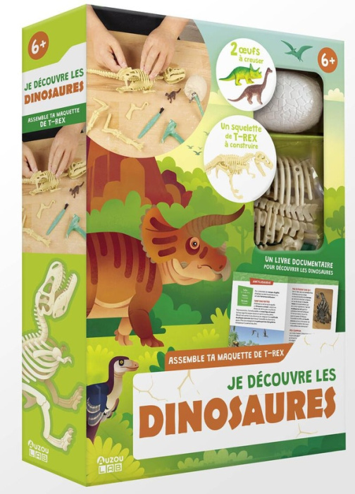Emprunter Je découvre les dinosaures. Auzou lab' livre