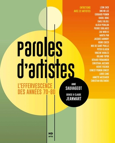 Emprunter Paroles d'artistes. L'effervescence des années 70-80 livre