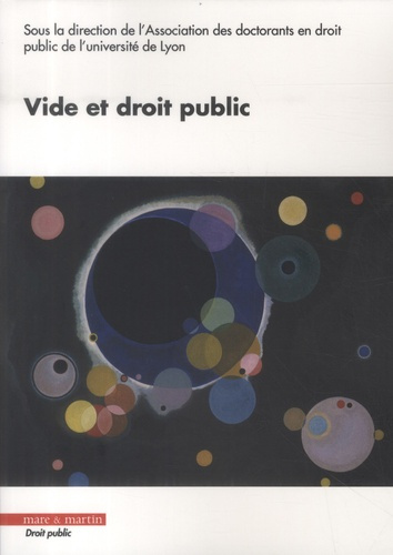 Emprunter Vide et droit public livre