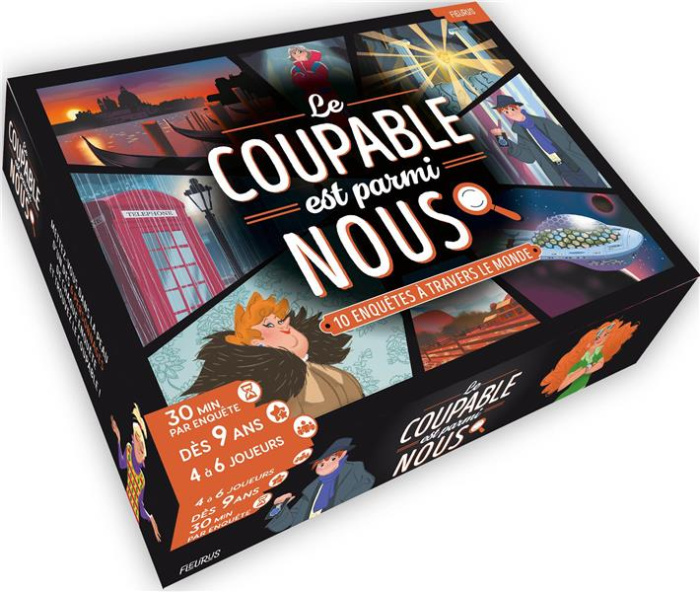 Emprunter JEUX DE ROLE - LE COUPABLE EST PARMI NOUS - 10 ENQUETES A RESOUDRE livre