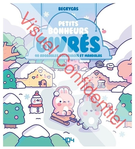 Emprunter Petits bonheurs givrés. 40 adorables coloriages et mandalas livre