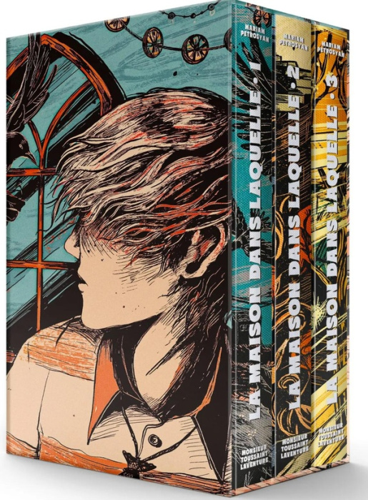 Emprunter La maison dans laquelle Intégrale : Coffret en 3 volumes. Tome 1, Fumeur ; Tome 2, Journal de Chacal livre