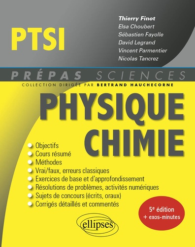 Emprunter Physique-Chimie PTSI livre