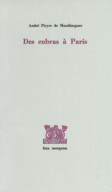 Emprunter DES COBRAS A PARIS livre