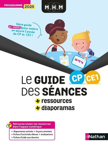 Emprunter Le guide des séances CP/CE1. Ressources Diaporamas, Edition 2025 livre
