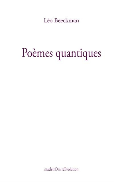 Emprunter Poèmes quantiques livre
