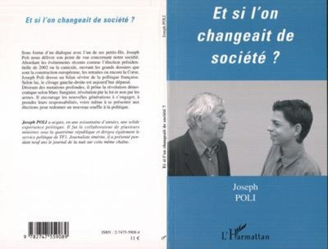 Emprunter Et si l'on changeait de société livre