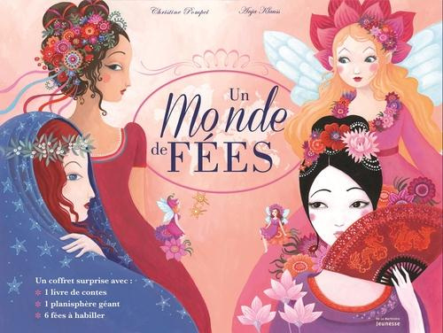 Emprunter Un monde de fées. Coffret contenant : 1 livre de contes, 1 planisphère géant, 6 fées à habiller livre