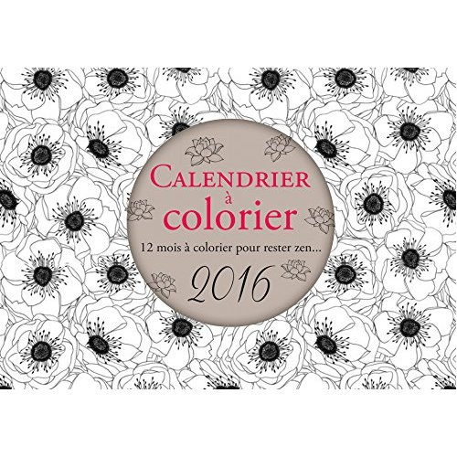 Emprunter Calendrier à colorier 2016 livre