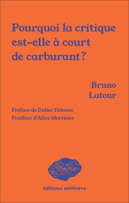 Emprunter Pourquoi la critique est-elle à court de carburant ? livre