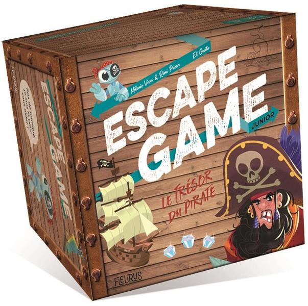 Emprunter ESCAPE GAME JUNIOR - LE TRESOR DU PIRATE (COFFRET) livre