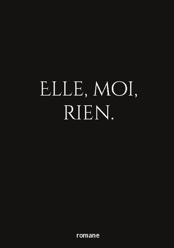 Emprunter elle, moi, rien. livre