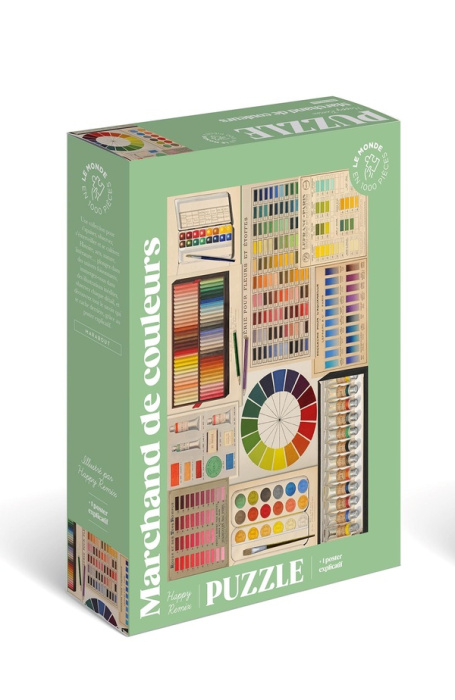 Emprunter PUZZLE 1000 PIECES - MARCHAND DE COULEURS livre