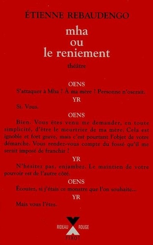 Emprunter Mha ou Le reniement livre
