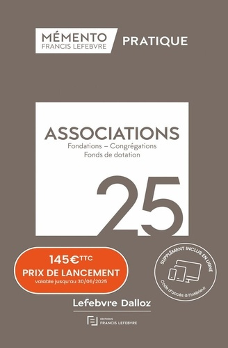 Emprunter Associations. Fondations - Congrégations - Fonds de dotation, Edition 2025 livre