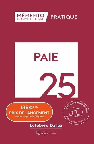 Emprunter Paie. Edition 2025 livre