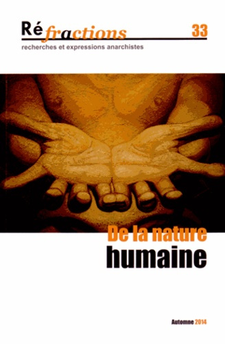Emprunter Réfractions N° 33, Automne 2014 : De la nature humaine livre