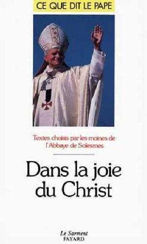 Emprunter DANS LA JOIE DU CHRIST livre