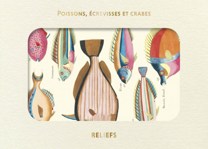 Emprunter Poissons, écrevisses et crabes. 12 planches illustrées livre