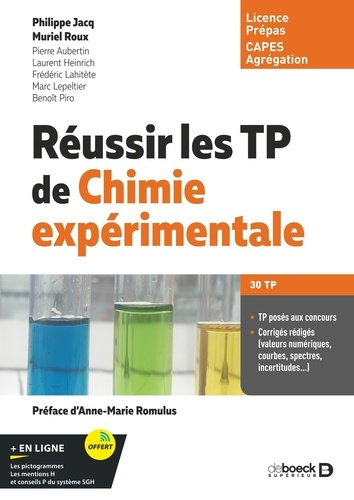 Emprunter Réussir les TP de chimie expérimentale livre