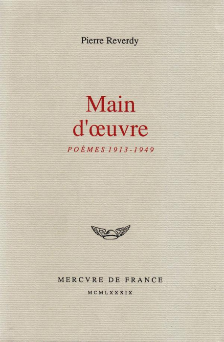 Emprunter MAIN-D'OEUVRE - POEMES (1913-1949) livre