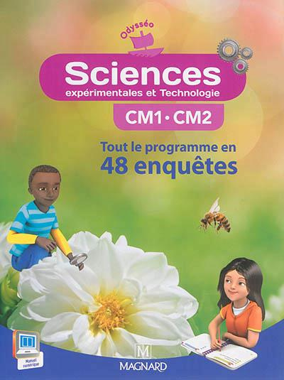 Emprunter Sciences expérimentales et technologie CM1-CM2. Tout le programme en 48 enquêtes livre