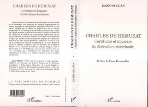 Emprunter Charles de Rémusat. Certitudes et impasses du libéralisme doctrinaire livre