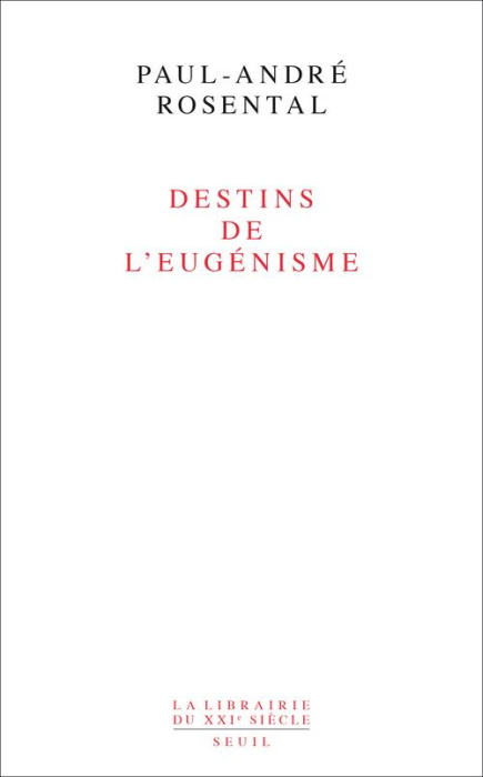 Emprunter Destins de l'eugénisme livre