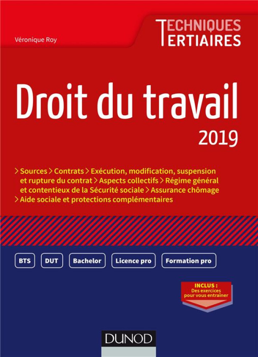 Emprunter Droit du travail. Edition 2019 livre