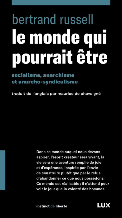 Emprunter Le monde qui pourrait être. Socialisme, anarchisme et anarcho-syndicalisme livre