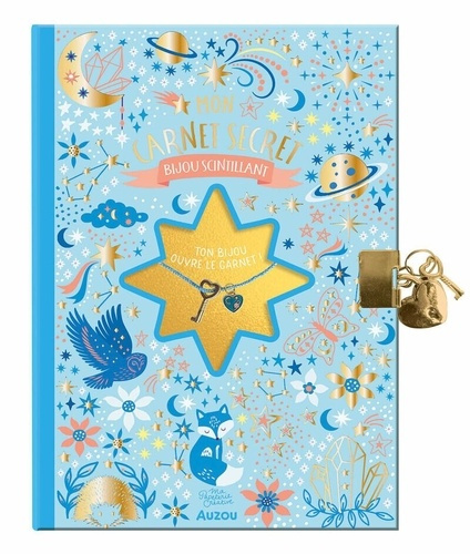 Emprunter Mon carnet secret bijou scintillant. Avec 1 collier et 1 charm livre