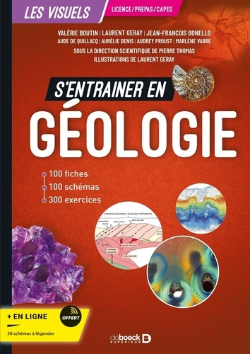Emprunter S'entrainer en géologie. 100 fiches, 100 schémas et 300 exercices livre
