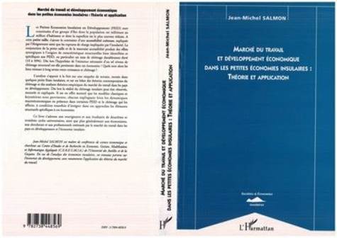 Emprunter Marché du travail et développement économique dans les petites économies insulaires. Théorie et appl livre