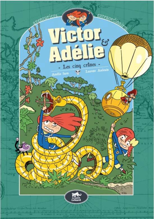 Emprunter Victor & Adélie, aventuriers extraordinaires Tome 2 : Les cinq crânes livre