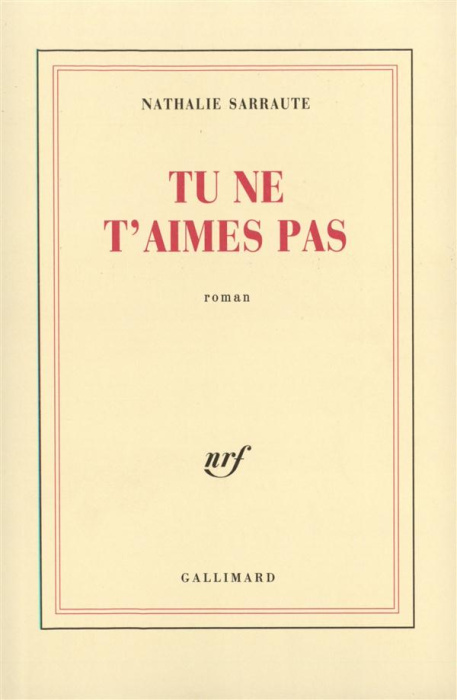 Emprunter Tu ne t'aimes pas livre