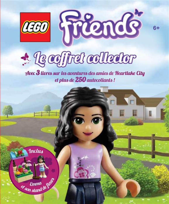 Emprunter Lego friends, le coffret collector. Avec 3 livres et plus de 250 autocollants ! Inclus : Lego Emma e livre