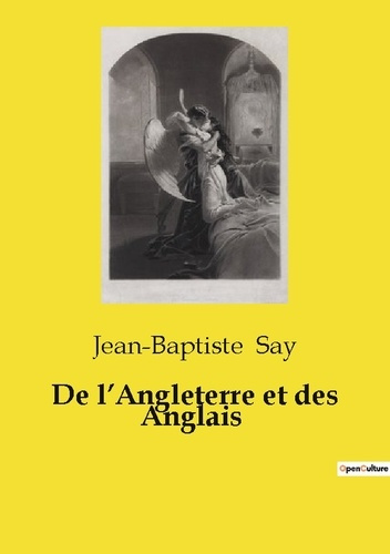 Emprunter De l'Angleterre et des Anglais livre