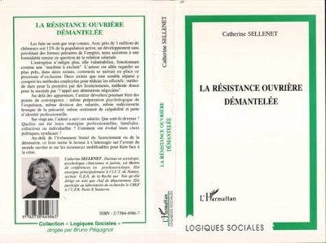 Emprunter LA RESISTANCE OUVRIERE DEMANTELEE livre