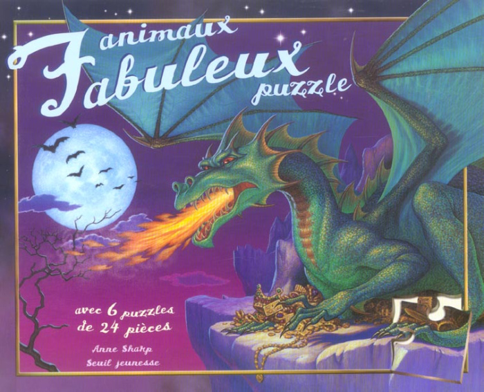 Emprunter Animaux fabuleux. Puzzle livre