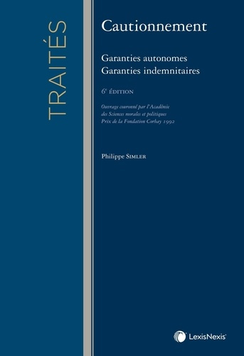 Emprunter Cautionnement. Garanties autonomes, granties indemnitaires, 6e édition livre