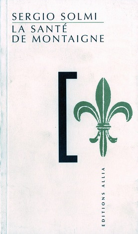 Emprunter LA SANTE DE MONTAIGNE livre