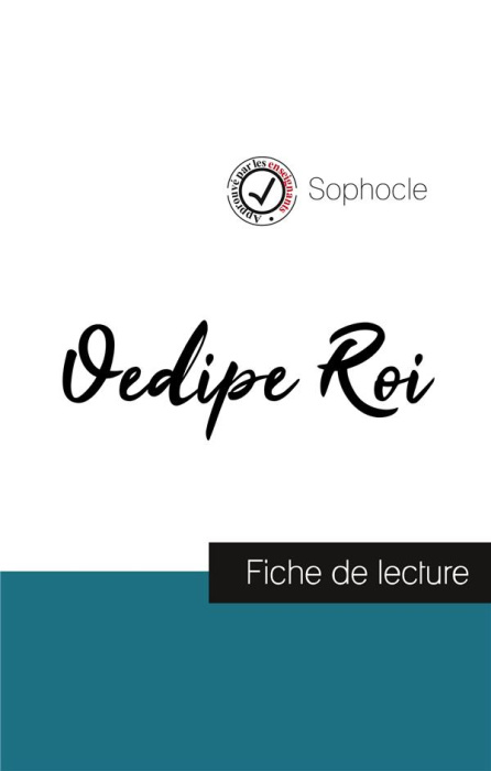 Emprunter Oedipe Roi. Fiche de lecture livre