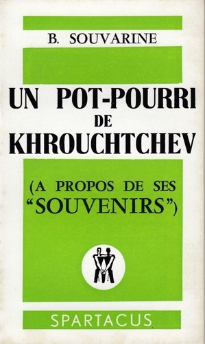 Emprunter Un pot-pourri de Kroutchev livre