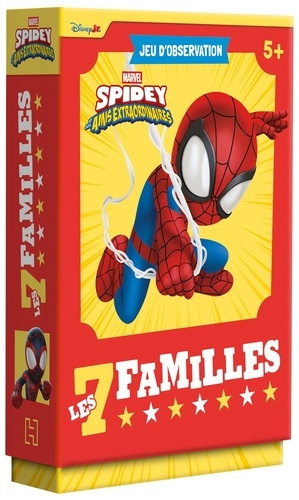 Emprunter SPIDEY ET SES AMIS EXTRAORDINAIRES - JEU DE CARTES - 7 FAMILLES -MARVEL livre