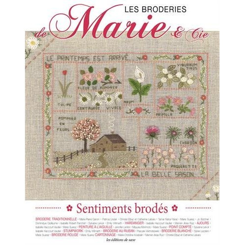 Emprunter Les broderies de Marie & Cie N° 6 : Sentiments brodés livre