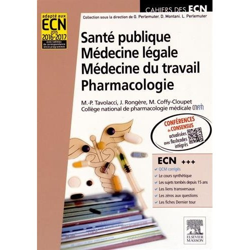 Emprunter Santé publique, médecine légale, médecine du travail, pharmacologie livre