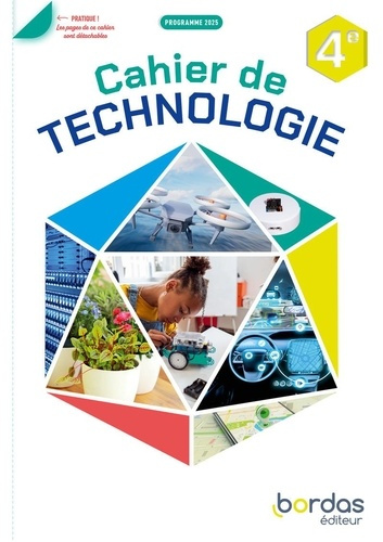 Emprunter Cahier de technologie 4e. Edition 2025 livre